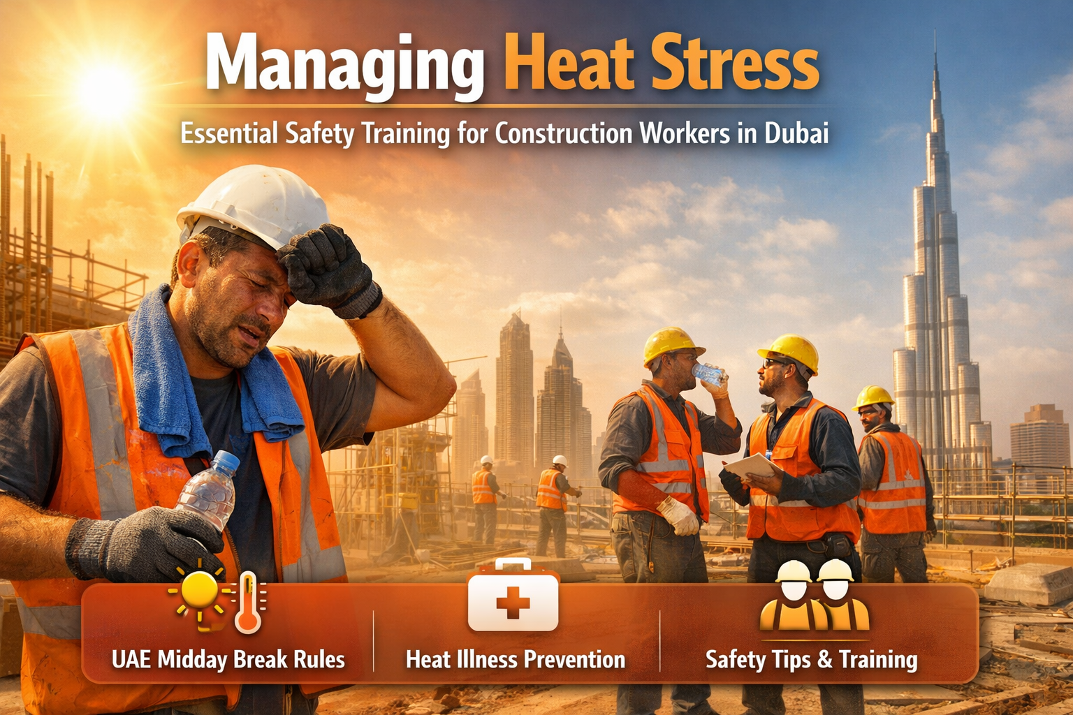 Managing Heat Stress: Vital Training for Construction Workers in Dubai