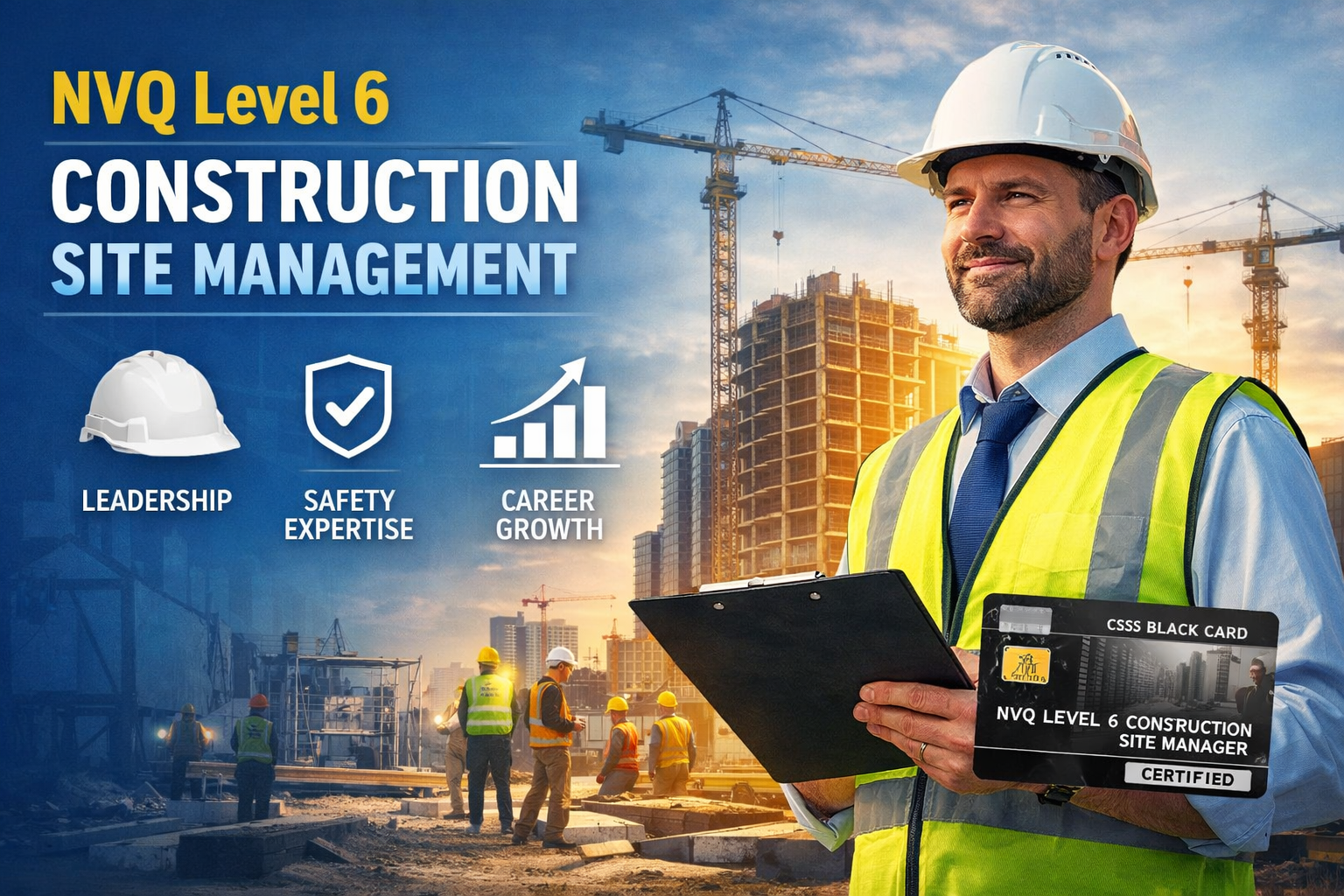 Why NVQ Level 6 Construction Site Management is the Gold Standard for Managers