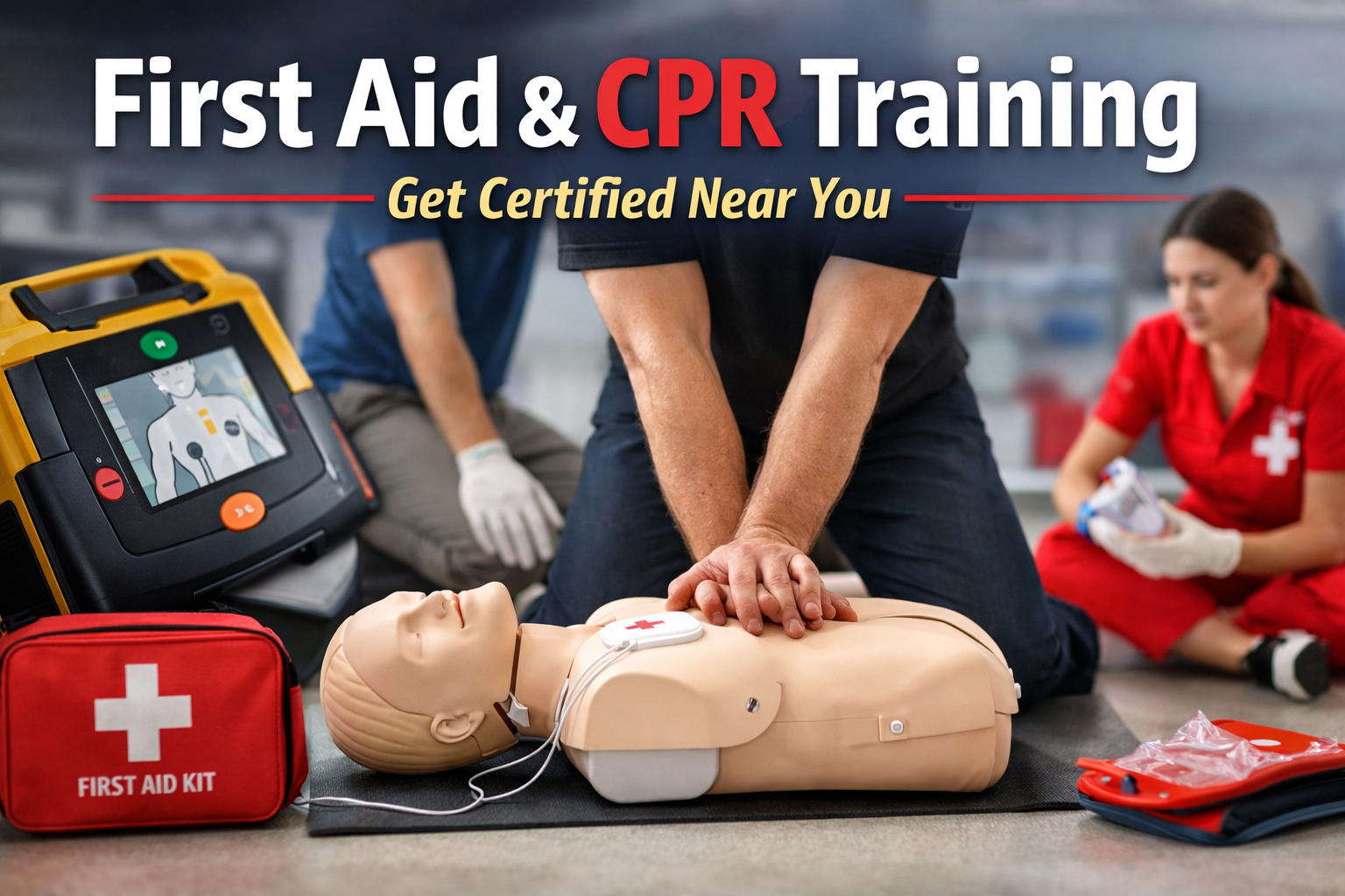 Where Can I Take First Aid & CPR Training Near Me?