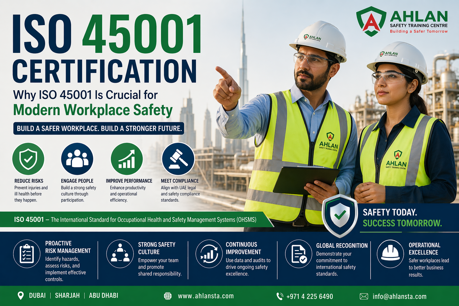 Why ISO 45001 Is Crucial for Modern Workplace Safety